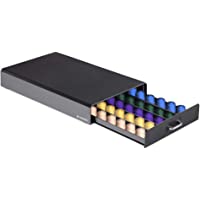Navaris Dispensador de cápsulas de café Nespresso y Tassimo - Cajón y Soporte para cafetera de cápsulas - Accesorio con…